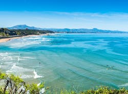 Photo of Biarritz Grande Plage in summer,France.