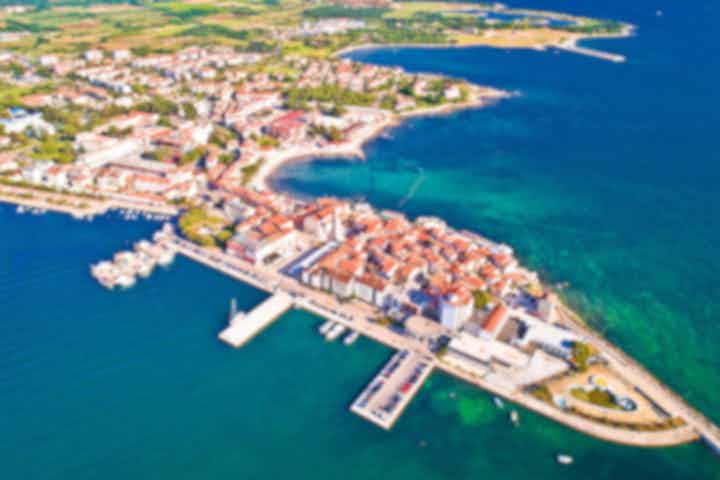 Hoteller og overnatningssteder i Umag, Kroatien