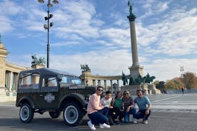 Excursão clássica em Budapeste com jipe russo
