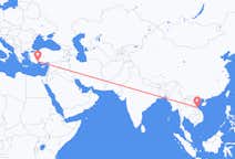 Flyg från Dong Hoi, Vietnam till Antalya, Turkiet