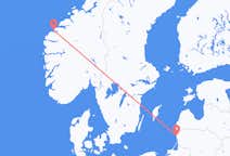 Voos de Ålesund para Palanga