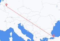 Flyreiser fra Istanbul, til Köln