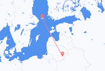 Flyg från Vilnius till Mariehamn