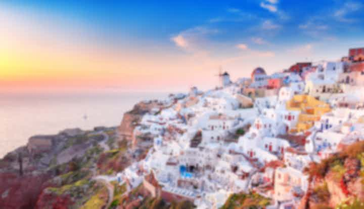 Cottages in the Aegean Islands