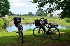 "Verken Saint-Émilion op e-bikes: kleine groepstour van een hele dag"