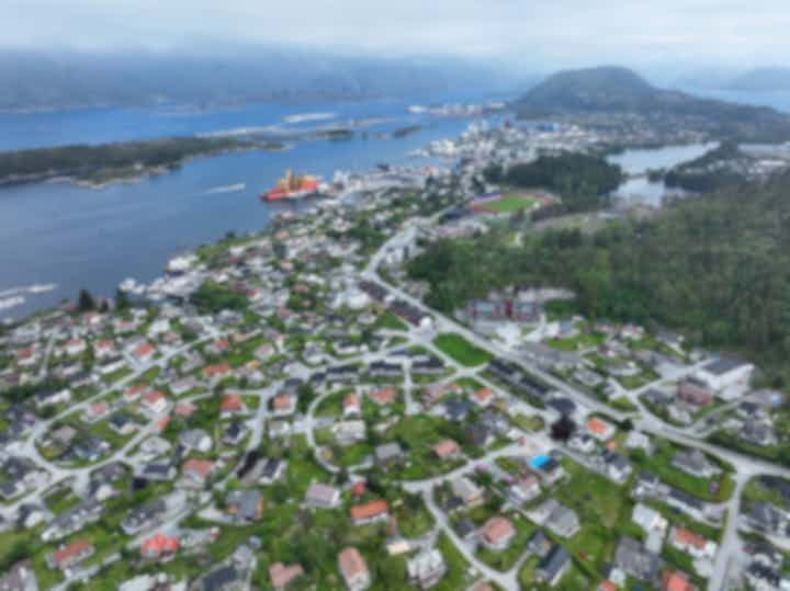 Voos de Takamatsu, Japão para Florø, Noruega