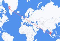 Flyrejser fra Kuala Lumpur til Ilulissat
