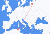 Flyrejser fra Tebessa til Kaunas
