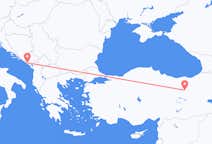 Flyrejser fra Erzincan til Tivat