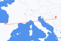 Lennot Vitoria-Gasteizista, Espanja Belgradiin, Serbia