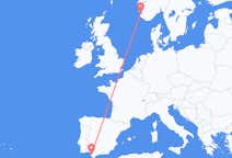 Flyrejser fra Jerez til Stavanger