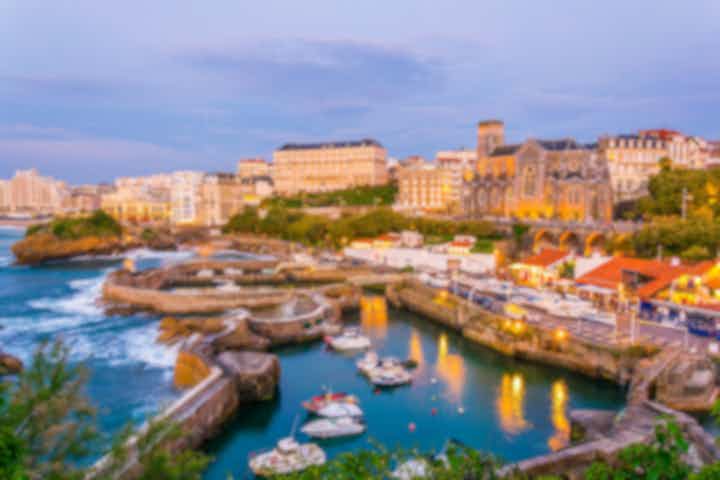 Vuelos a Biarritz, Francia