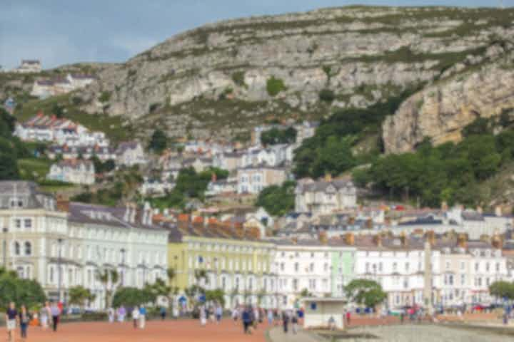 Parhaat loma-asunnot Llandudnossa, Walesissa