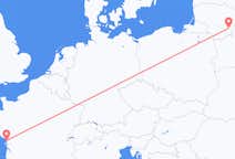 Flyrejser fra La Rochelle til Vilnius