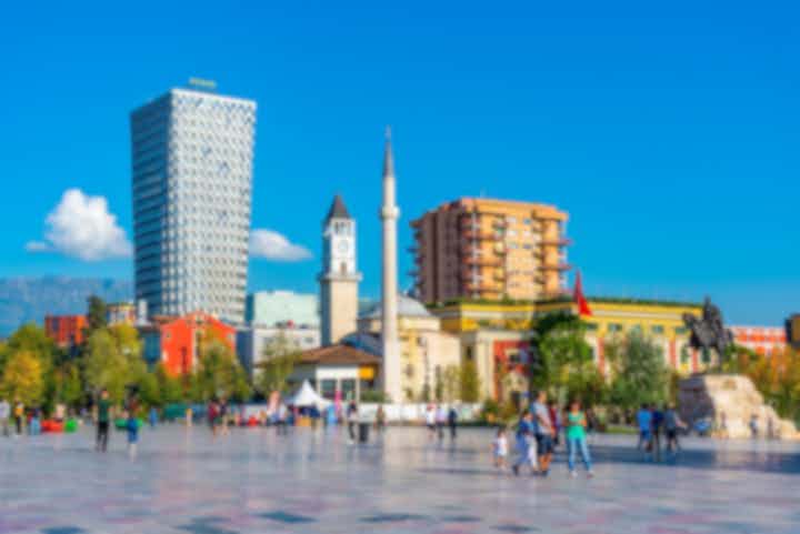 Vuelos a Tirana, Albania