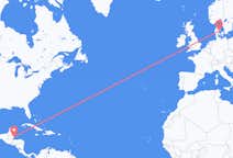 Flyreiser fra Dangriga, Belize til Aarhus, Danmark