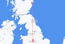 Flyg från Aberdeen, Skottland till Birmingham, England