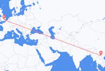 Flights from Điện Biên Phủ to London