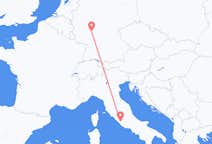 Lennot Frankfurtista Roomaan