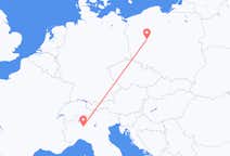 Flyreiser fra Poznan, til Milano