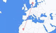 Flights from Nema to Gothenburg