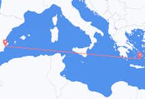 Flyrejser fra Alicante til Santorini