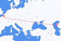 Flyreiser fra Aktau, til Paris