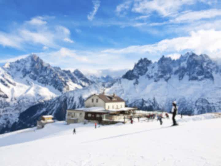Private sjåfører i Chamonix Mont Blanc, Frankrike