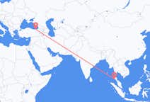 Flyreiser fra Phuket City, til Trabzon