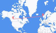Flyreiser fra Grande Prairie, Canada til Florø, Norge