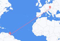 Flights from Georgetown to Vienna