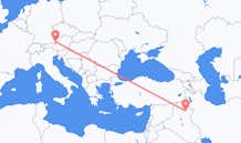 Flyreiser fra Kirkuk, til Salzburg