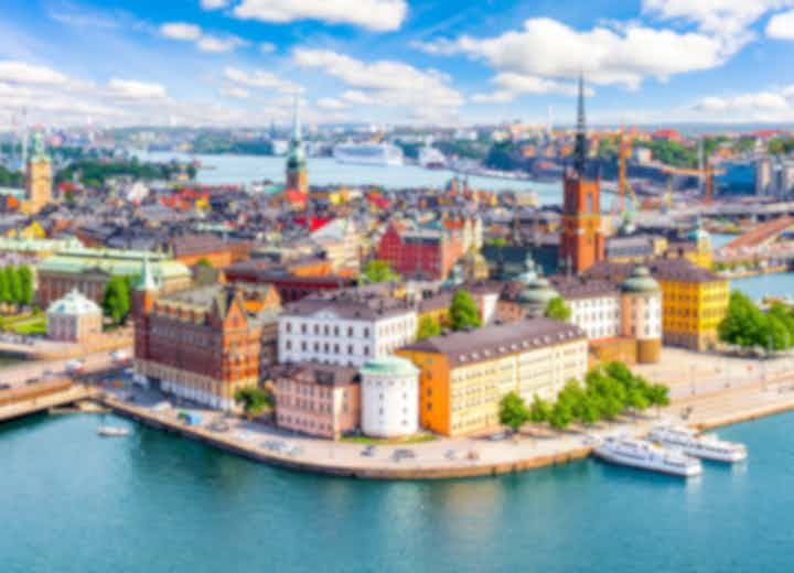 Flyreiser til Stockholm, Sverige