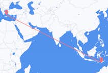 Flights from Kupang to Santorini
