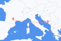 Flyg från Castres till Dubrovnik