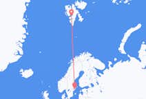 Flyreiser fra Stockholm, til Svalbard