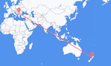 Flyrejser fra Whanganui til byen Niš