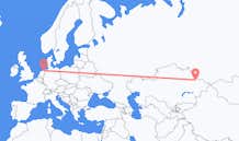 Lennot Semeystä, Kazakstan Groningeniin, Alankomaat