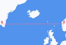 Flyreiser fra Sogndal, til Narsarsuaq