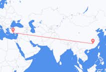 Flyreiser fra Ji an, Kina til Antalya, Tyrkia