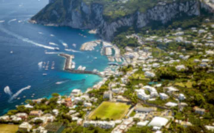 Historiske turer på Capri, Italia