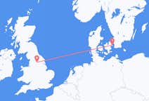 Flyreiser fra Leeds, til København