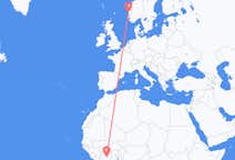 Flights from Bouaké to Bergen