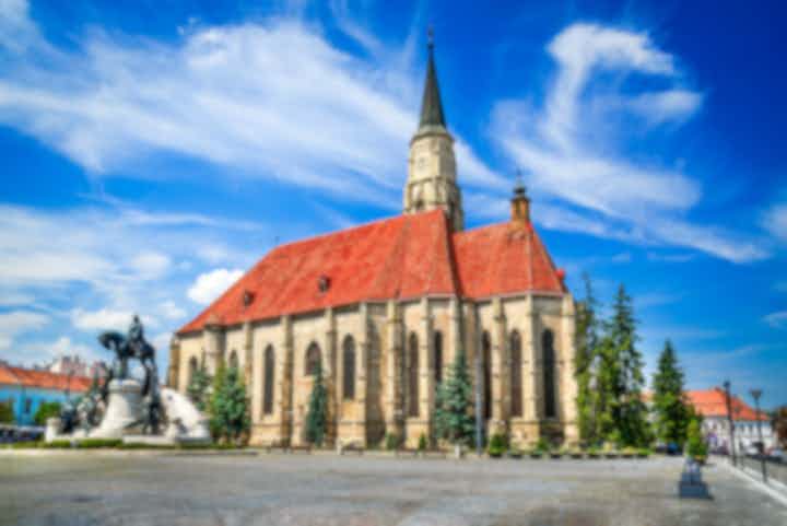 Vluchten naar Cluj Napoca, Roemenië