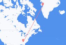Flyreiser fra Atlanta, til Ilulissat