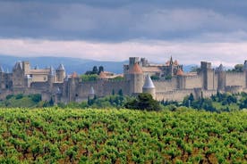 Viagem diurna para Carcassonne Cite Medievale e excursão ao Castelo de Toulouse saindo de Toulouse