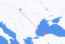 Flyreiser fra Zonguldak, til Kosice