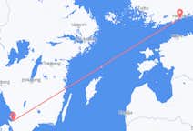 Flyrejser fra Angelholm til Helsinki