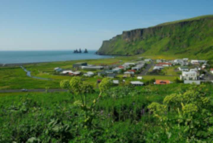 4WD-retket Víkissä Islannissa