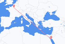 Vluchten van Sharm el-Sheikh naar Parijs